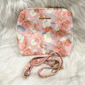 Steve Madden Pink Floral Crossbody Bag